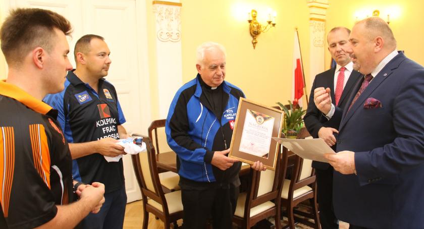Gratulacje dla mistrza Polski i zdobywcy Pucharu Polski klubu Frac Kolping