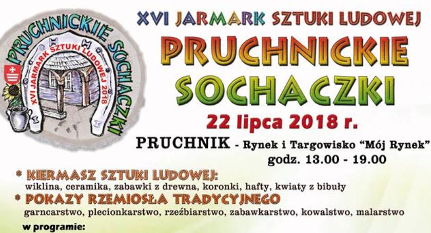 XVI Jarmark Sztuki Ludowej “Pruchnickie Sochaczki”