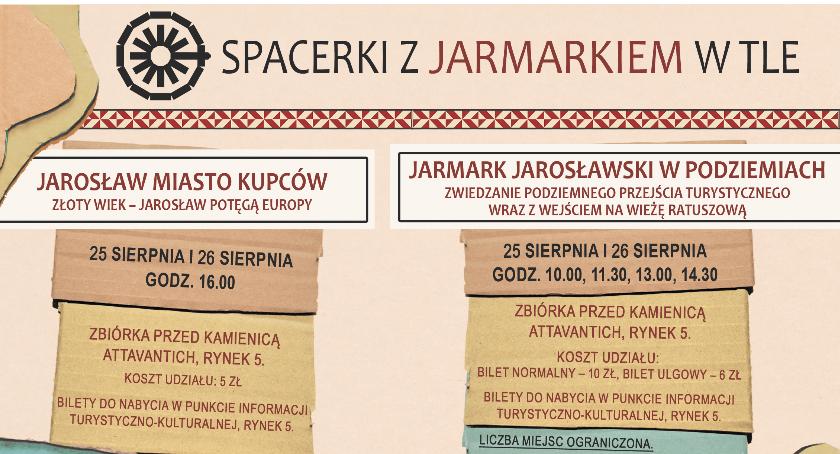 Spacerki z Jarmarkiem w tle