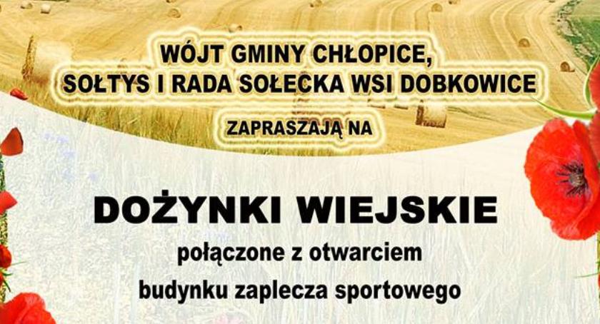 Dożynki wiejskie w Dobkowicach
