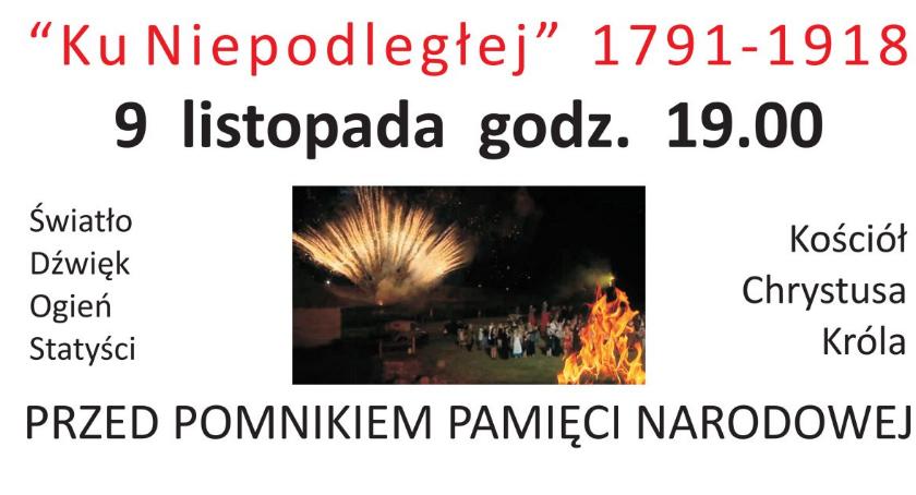 Widowisko historyczne światło - dźwięk 
