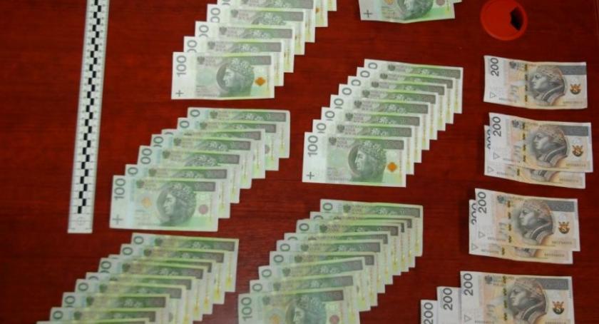 Podrabiał banknoty 