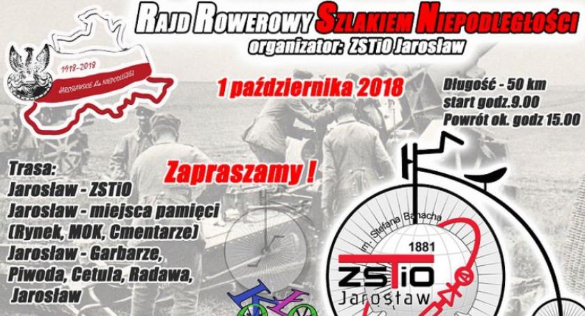 Rajd rowerowy. Szlakiem niepodległości
