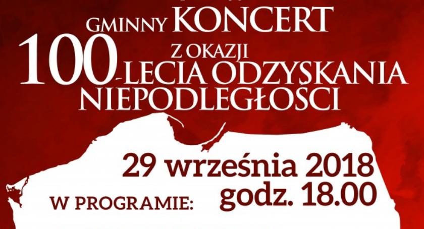 Gminny koncert z okazji 100-lecia odzyskania przez Polskę niepodległości