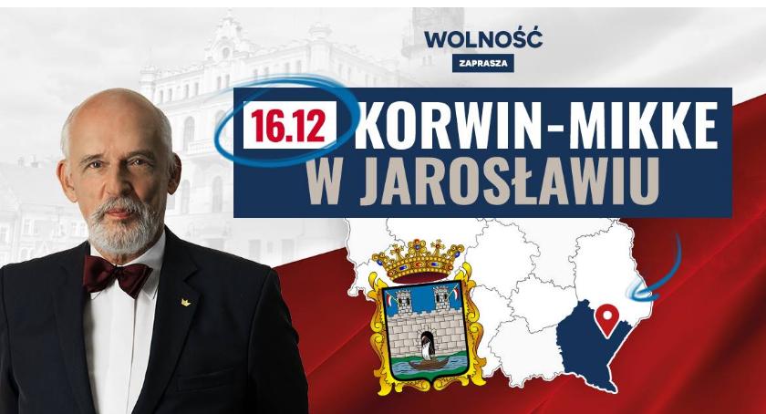 Janusz Korwin-Mikke w Jarosławiu