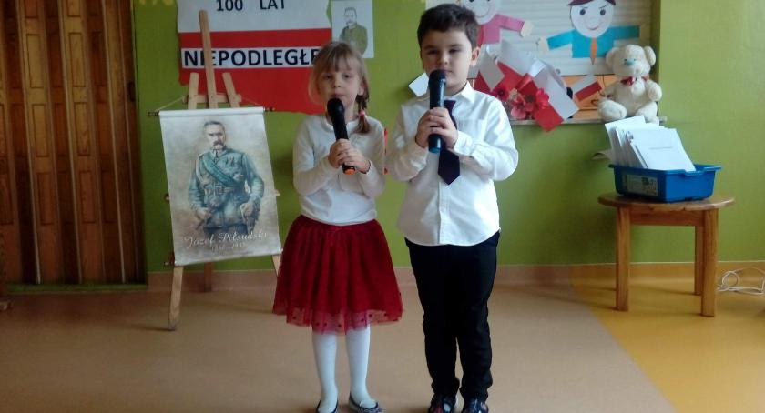 Przedszkolaki śpiewały o Polsce