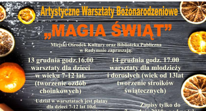 Artystyczne Warsztaty Bożonarodzeniowe 