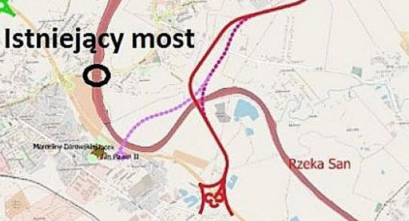 Wybrano lokalizację nowego mostu na Sanie