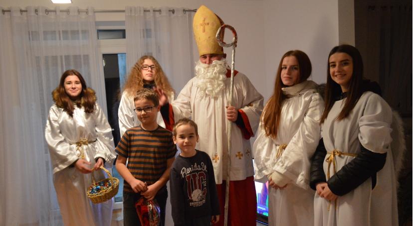 Mikołaj przyszedł do dzieci i dorosłych