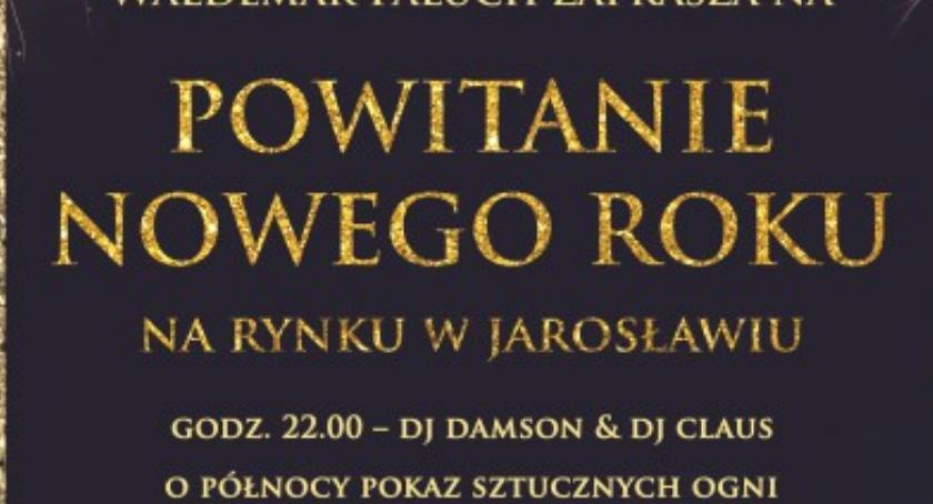 Powitanie Nowego Roku na Rynku w Jarosławiu