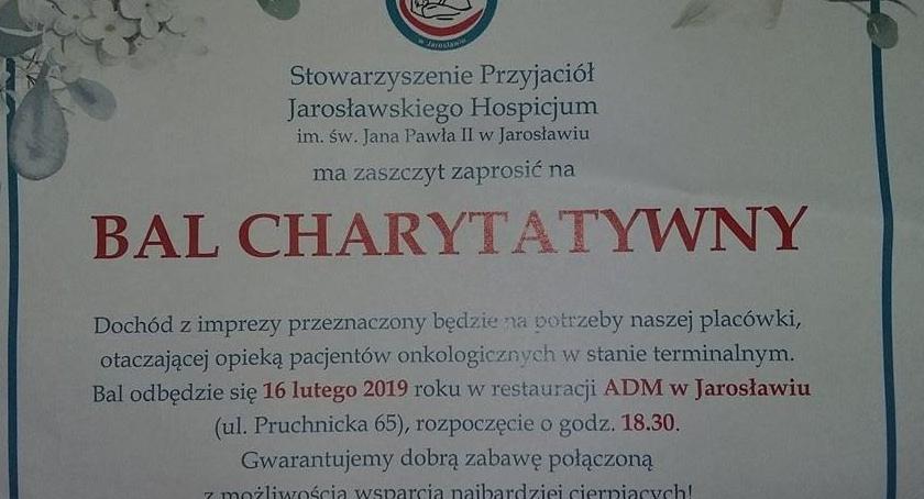 Bal Charytatywny Stowarzyszenia Przyjaciół Jarosławskiego Hospicjum