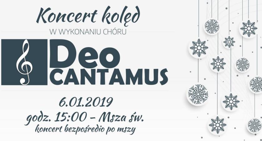 Koncert kolęd w wykonaniu chóru Deo Cantamus w Tuczempach