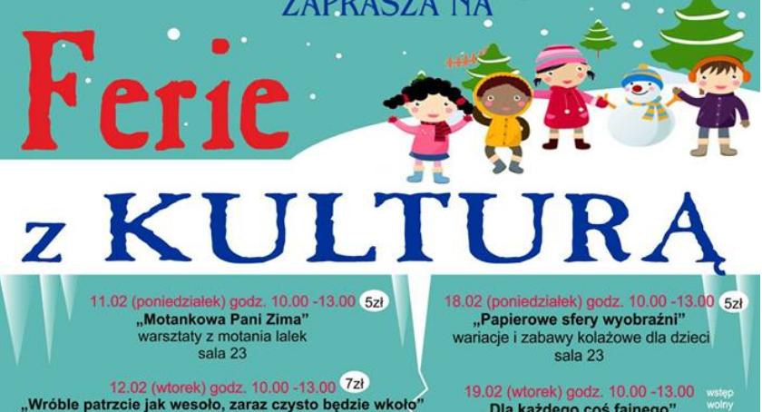Ferie z kulturą w Miejskim Ośrodku Kultury w Jarosławiu