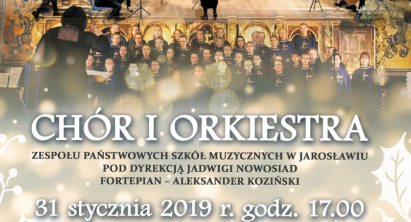 Koncert Noworoczny. Chór i Orkiestra ZPSM w Jarosławiu