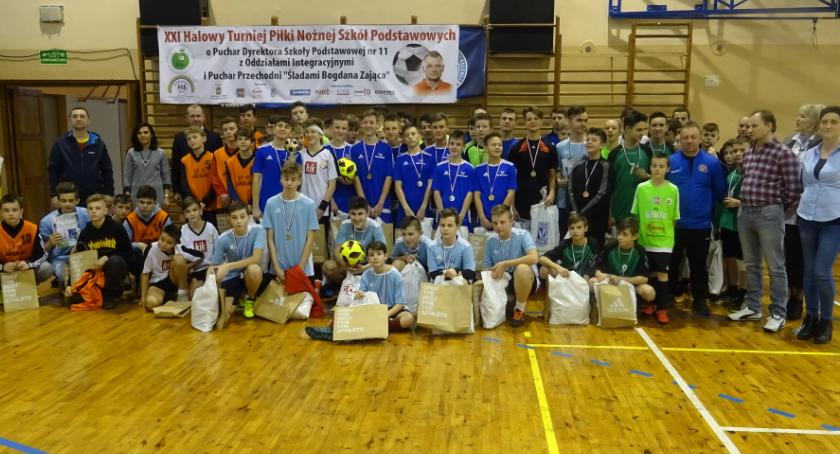 XXI Halowy Turniej Piłki Nożnej Szkół Podstawowych Śladami Bogdana Zająca
