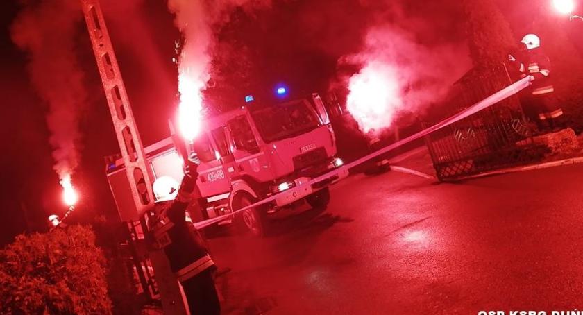Powitanie nowego wozu ratowniczo-gaśniczego w OSP Duńkowice