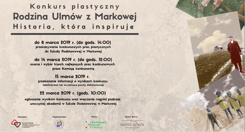 Konkurs plastyczny „Rodzina Ulmów z Markowej. Historia, która inspiruje”