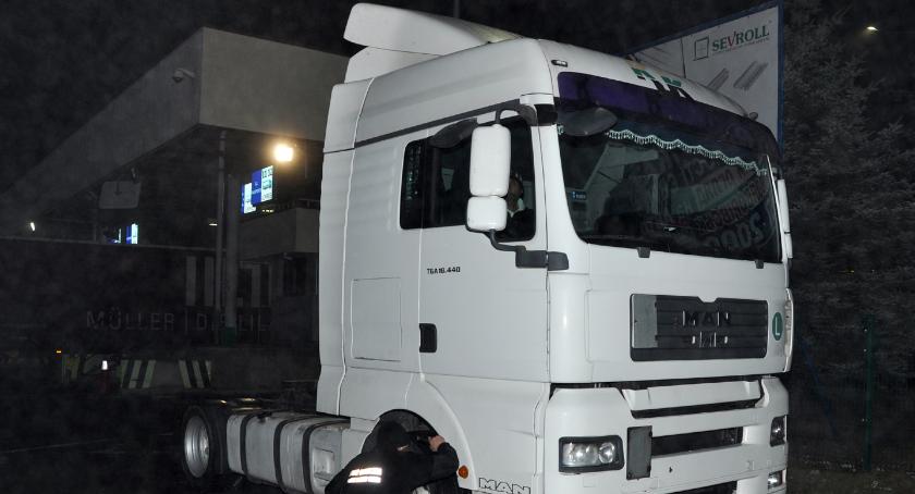 Poszukiwana przez Interpol ciężarówka zatrzymana na granicy