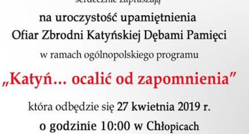  „Katyń… ocalić od zapomnienia” - Chłopice