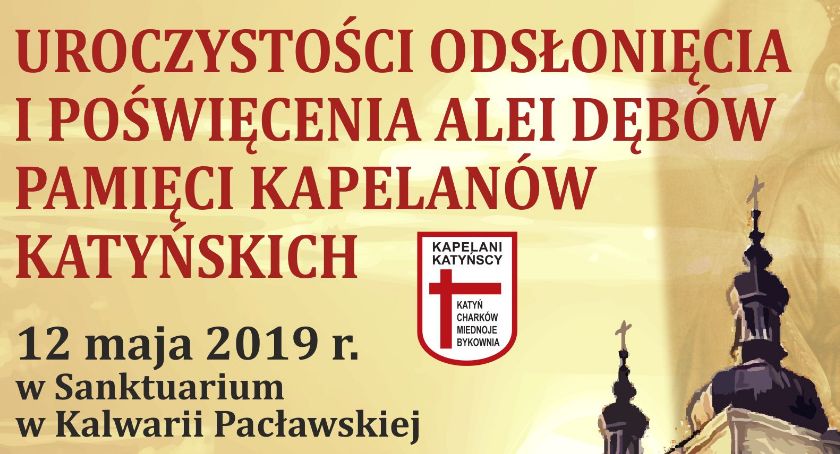 Aleja Dębów Pamięci Kapelanów Katyńskich w Kalwarii Pacławskiej 