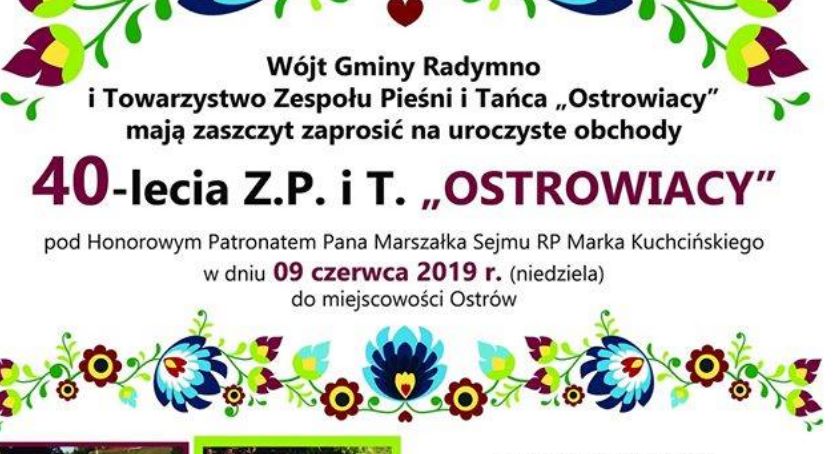 40 lat Zespołu Pieśni i Tańca OSTROWIACY 