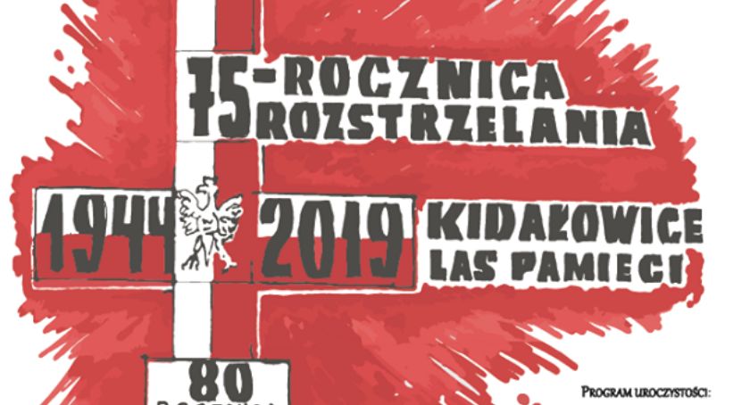 75. rocznica rozstrzelania w Lesie Kidałowickim 