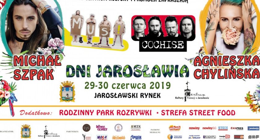 Michał Szpak i Agnieszka Chylińska gwiazdami DNI JAROSŁAWIA
