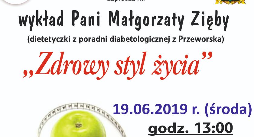 Zdrowy styl życia - wykład dietetyka