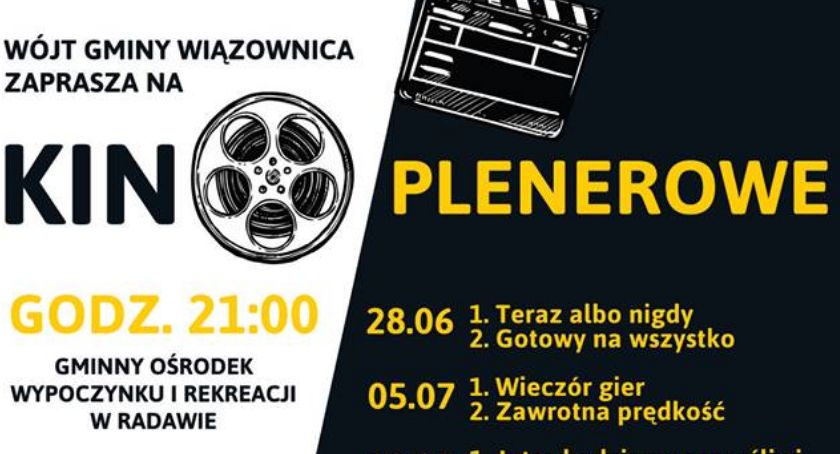 Kino Plenerowe zaprasza do Radawy