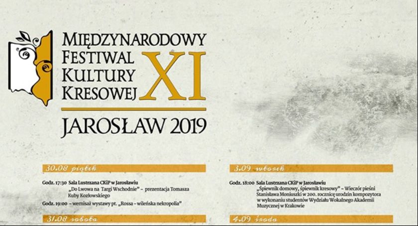 XI MIĘDZYNARODOWY FESTIWAL KULTURY KRESOWEJ 30 sierpnia