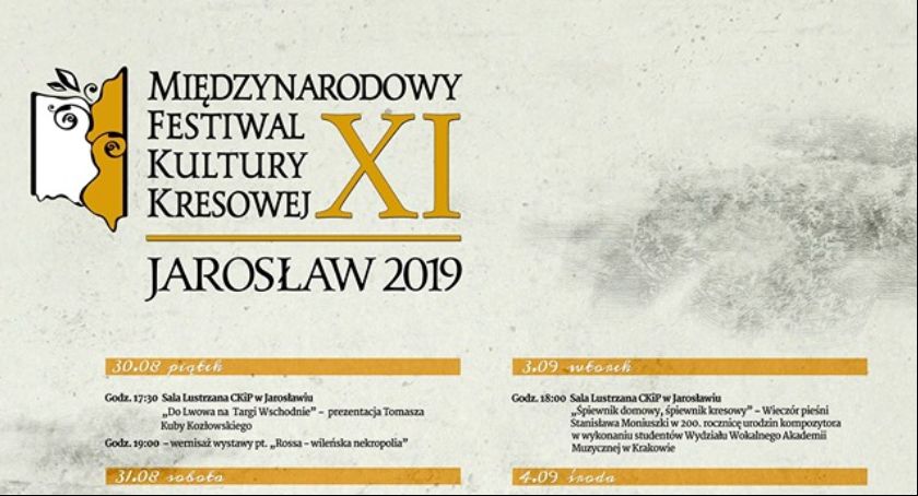 XI MIĘDZYNARODOWY FESTIWAL KULTURY KRESOWEJ 4 września