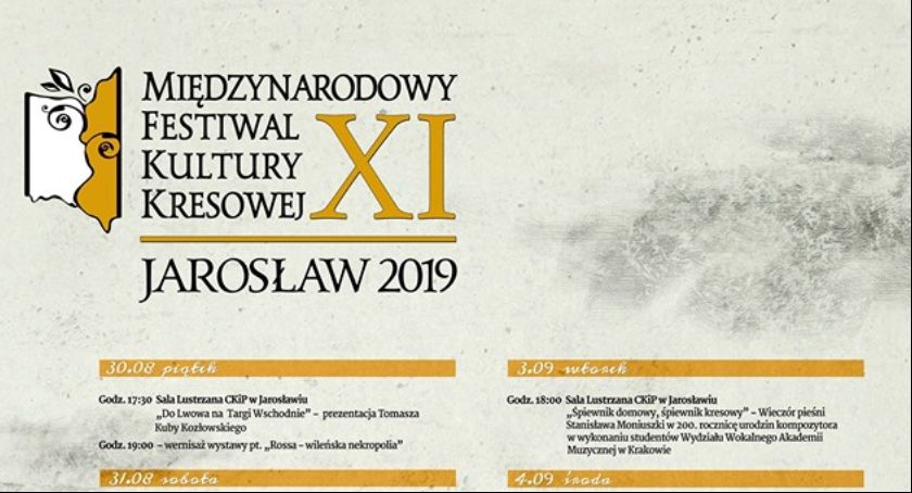 XI MIĘDZYNARODOWY FESTIWAL KULTURY KRESOWEJ 6 września 