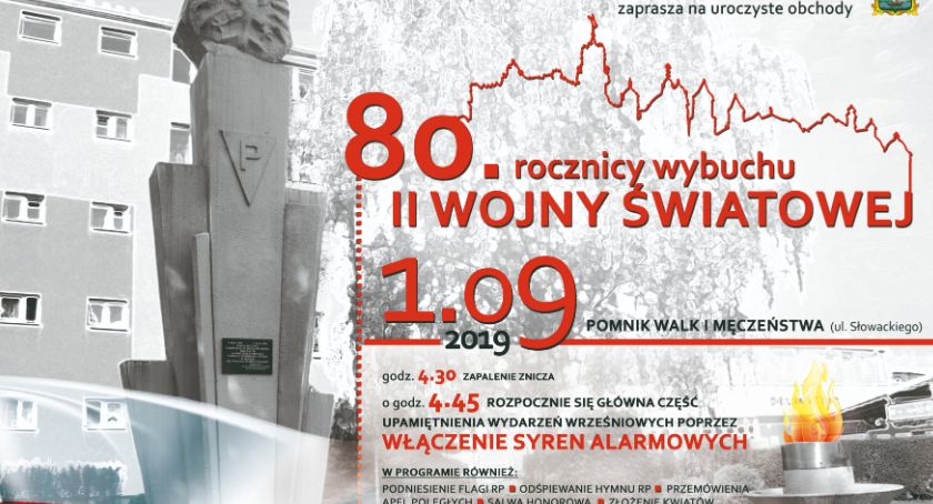 80. rocznica wybuchu II wojny światowej obchody o g. 4.45