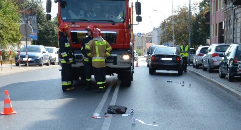 Śmiertelne potrącenie pieszej na ul. 3 Maja w Jarosławiu