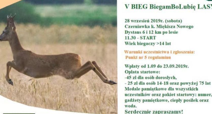 V Bieg BIEGAM BO KOCHAM LASY