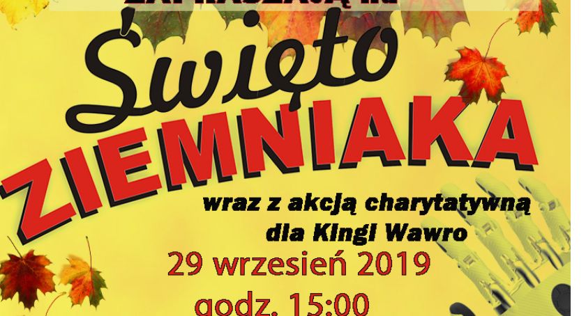 Święto ziemniaka wraz z akcją charytatywną dla Kingi 
