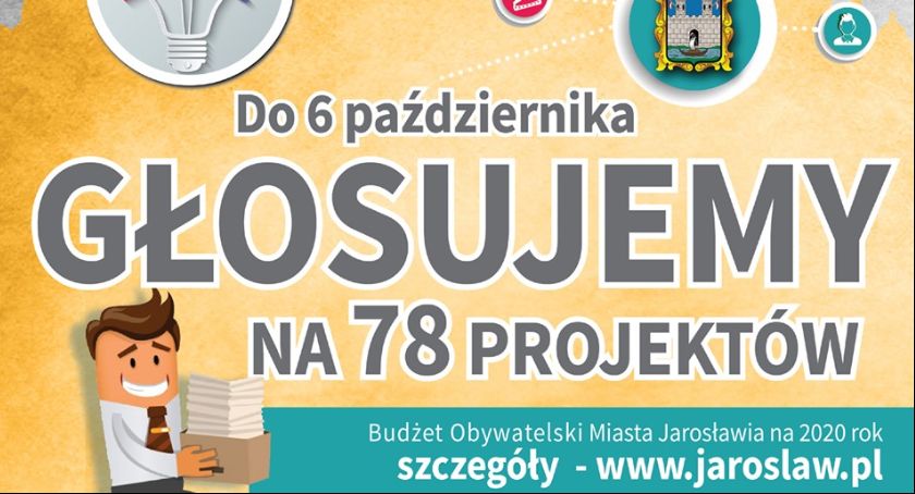Głosujemy na 78 projektów