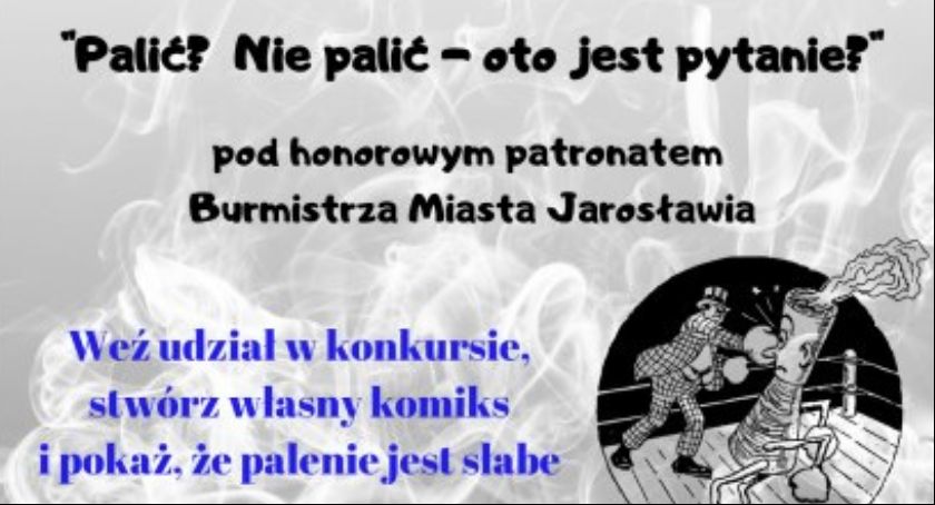 Konkurs komiksowy antynikotynowy 