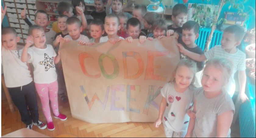 Jedyne przedszkole z Jarosławia Code Week 2019