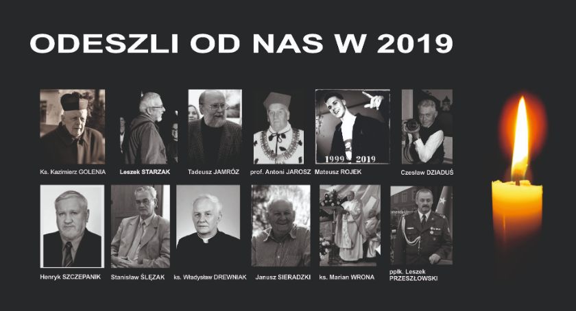 Odeszli od nas w 2019 roku