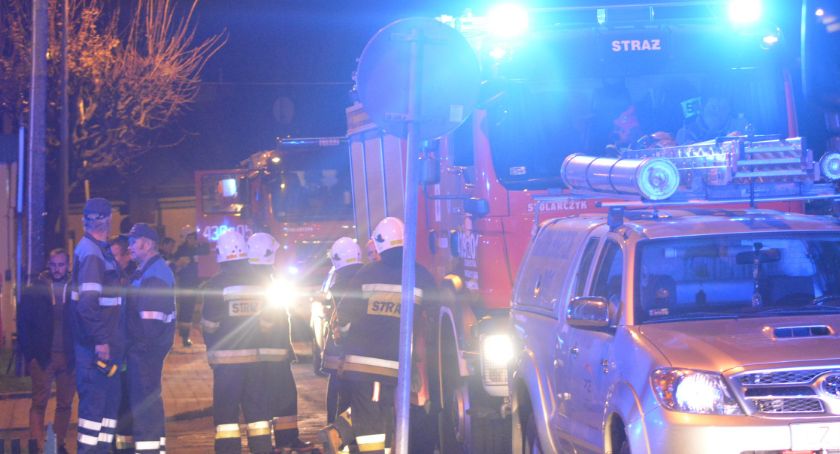 Pożar w awaryjniaku na ul. Przemyskiej w Jarosławiu