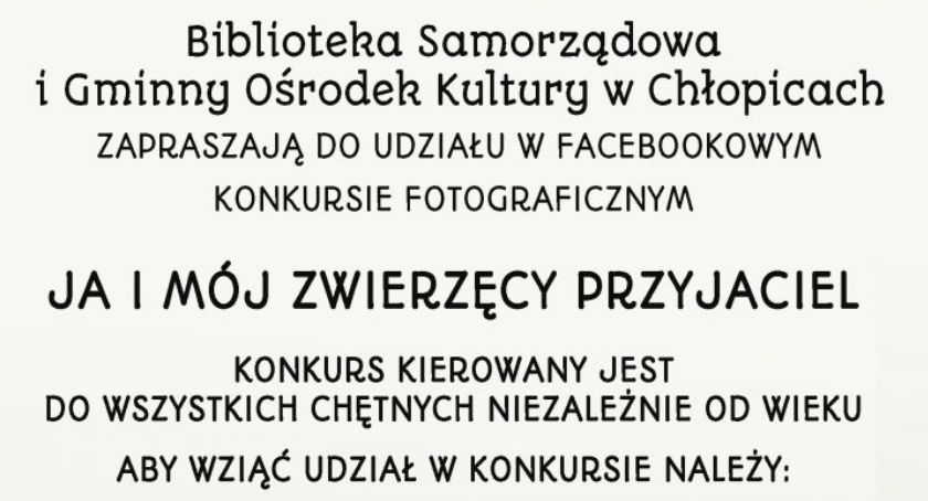 Konkurs fotograficzny dla mieszkańców gminy Chłopice 