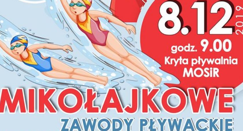 Mikołajkowe zawody pływackie