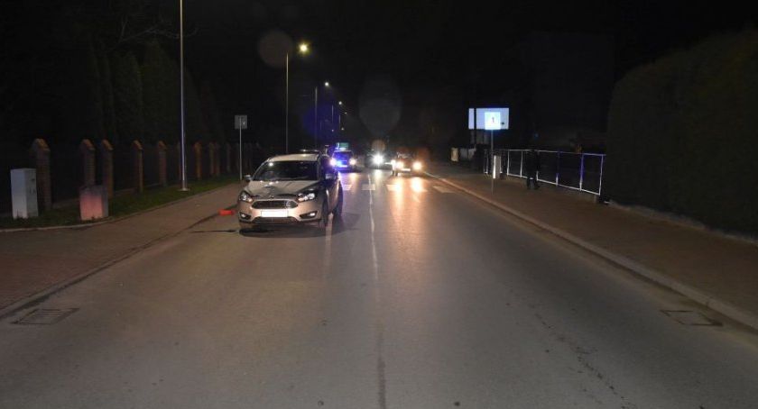 Piesza potrącona na ulicy Złota Góra w Radymnie
