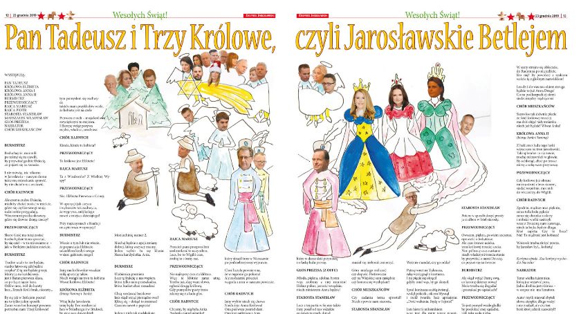 Pan Tadeusz i Trzy Królowe - czyli Jarosławska Szopka Noworoczna
