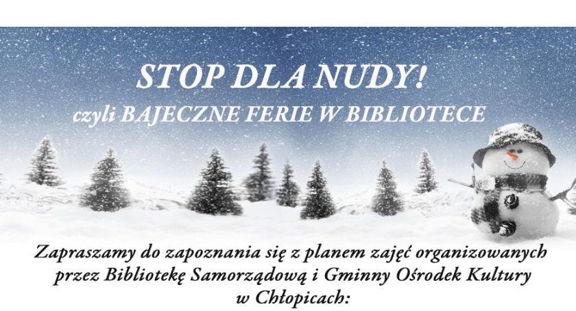 Ferie w Chłopicach