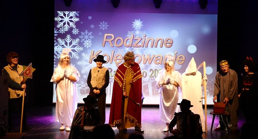 Amatorski teatr zadebiutował scenką 