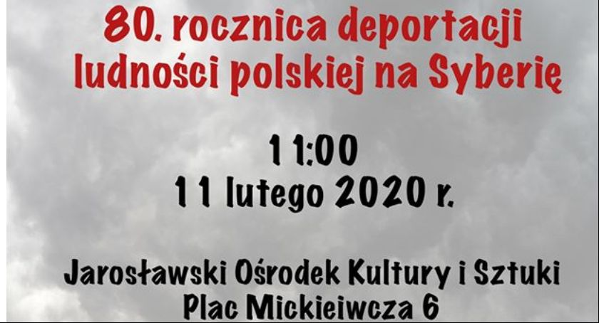 80 rocznica deportacji ludności polskiej na Syberię