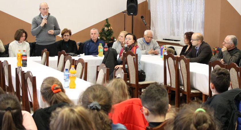 Potomkowie Żydów spotkali się z uczniami
