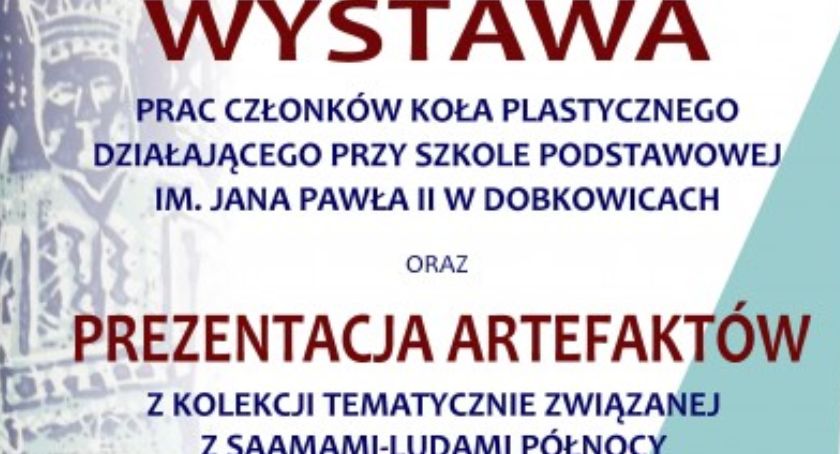 Wystawa prac członków Koła Plastycznego z Dobkowic